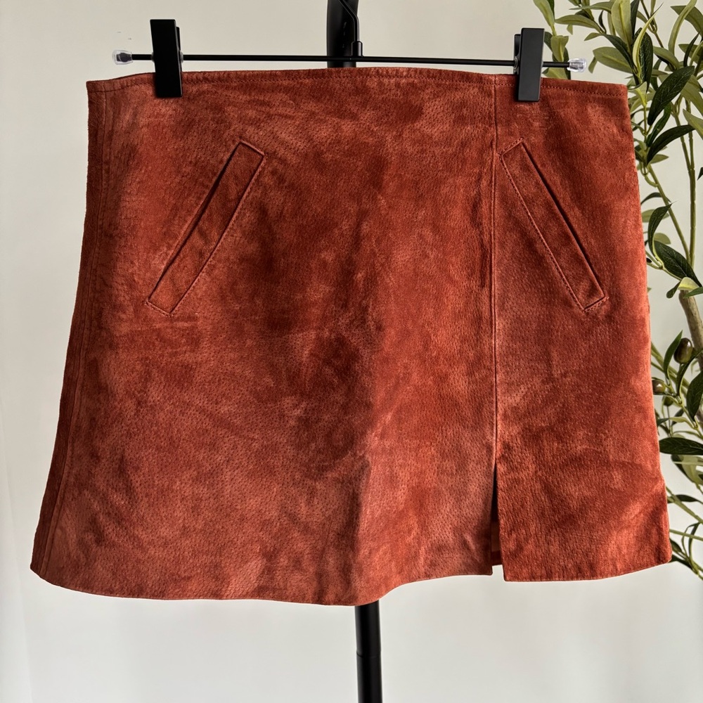 • [BLANKNYC] Leather Skirt •